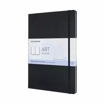 Moleskine Art Collection Акварельный блокнот в твердом переплете формата А4 черного цвета ARTBF837 чёрный