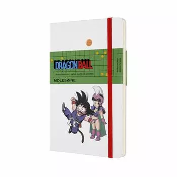 Moleskine Блокнот Dragon Ball Limited Edition ChiChi Твердая обложка Большой формат Точка Белый LEDGQP066D-e белый