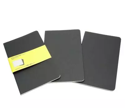 Moleskine Note Cahier Journal Graph QP317 LG Black