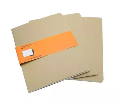 Moleskine Note Cahier Journal Horizontal Ruled QP421 XL Craft