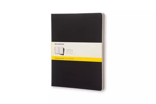 Moleskine Note Cahier Journal Horizontal Ruled XXL Black QP331