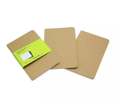Moleskine Note Cahier Journal Plain QP413 PKT Craft