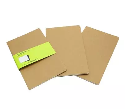 Moleskine Note Cahier Journal Plain QP418 LG Craft