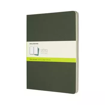 Moleskine Note Cahier Plain XL Myrtle Green CH023K15