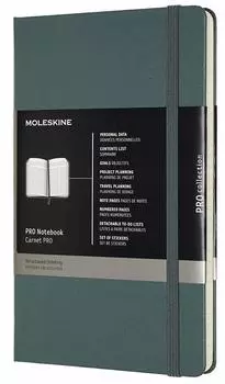 Moleskine Note PRO Notebook Hardcover Large Forest Green PROPFNTB3HK19