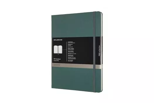 Moleskine Note PRO Notebook Hardcover XL Forest Green PROPFNTB4HK19