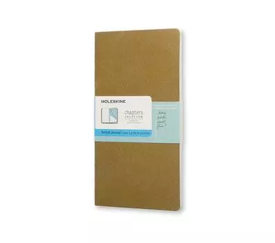 Moleskine Notebook Chapters Journal Dot Tawny Olive Slim Pocket (Dot Ruled)