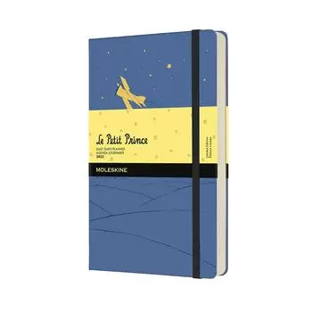 Moleskine Notebook The Little Prince 2022 January Start 12 Months Daily Diary Hardcover Large Size x Blue DPP12DC3Y22 (13cm 21cm)