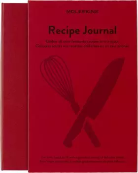 Moleskine Recipe Cover x Passion, Journal, Large, Boxed/Hard (5 8.25)