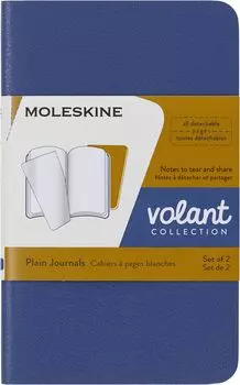 Moleskine Volant Journals XS Plain Forget.Blue Amber.Yellow