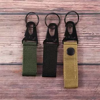 MOLLE Подвесной ремень Карабин Зажим Зажим Тактический Подвесной ключ Крючок Пряжка Крючок Зажим хаки