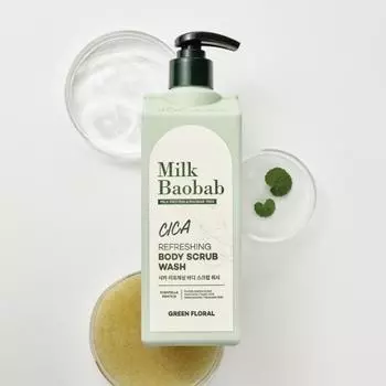 Молочко Baobab Cica Освежающее тело 500мл 2 вида (выберите 1) Cica Refreshing Body Gel Lotion