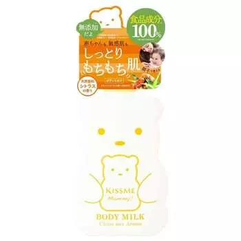 Молочко для тела «Мумия» c ароматом цитрусовых 200 г для родителей и детей, для младенцев, детей, для чувствительной кожи, увлажняющее