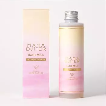 Молочко для ванны Mama Butter с ромашкой и лимоном 200 мл. Натуральные увлажняющие ингредиенты. Органическое масло ши и масло ши. Содержит: