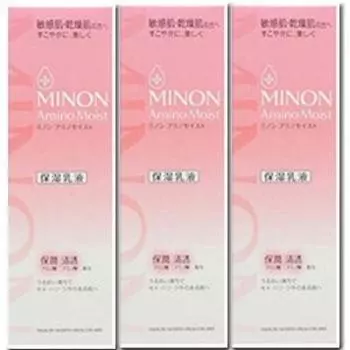 Молочко Minon Amino Moist Moist Charge 100 г x 3 шт. [3 бутылки] (4987107616524)