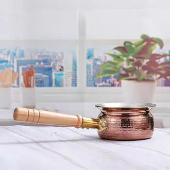 Молочная кастрюля, маленькая кастрюля с плоским дном и длинной ручкой, сковорода для приготовления каши, мини-супа