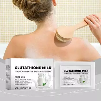 Молочное мыло для ванны Красота кожи Тела Кожа Мягкое очищение Увлажнение Гладкая кожа Мыло One Size