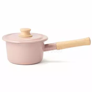 Молочный хлеб 14см с крышкой Fuji эмалированная хлопковая серия (С460)