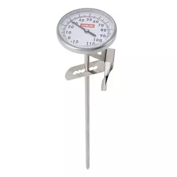 Молочный термометр профессиональный высокоточный длинный стержень из нержавеющей стали циферблат термометр для кофе
