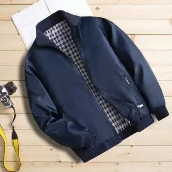 Молодежная бейсбольная майка, качественная летная куртка, осенне-зимнее новое мужское пальто M