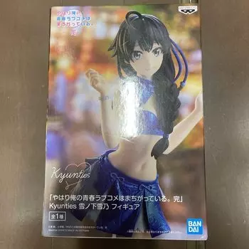 Молодежная романтическая комедия Banpresto неверна после того, как Kyunties Yukinoshita Yukino Figure My All. Кан
