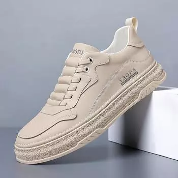 Молодежные кроссовки из вулканизированной кожи, новый тренд, повседневная обувь из кожи, кроссовки для тенниса, мужские кроссовки для бега, универсальная обувь для треккинга 38