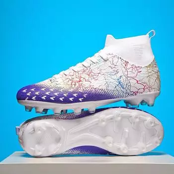 Молодежные мужские и женские кроссовки для футбола сегмент сломанные ногти шипованные кроссовки для соревнований тренировочные кроссовки для футбола на траве 35