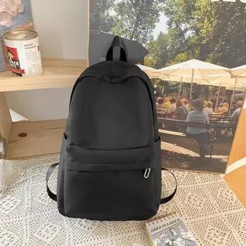 Молодежный школьный рюкзак для подростков, школьная сумка для мальчиков и девочек, школьный рюкзак унисекс, однотонный, вместительный, рюкзаки школьные сумки