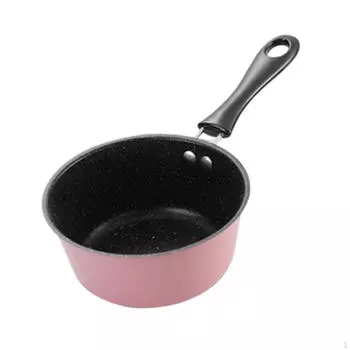 Молоко Кастрюля Масло Плавильная Железная Универсальная Маленькая Кастрюля Антипригарный Соус Для Кухни розовый