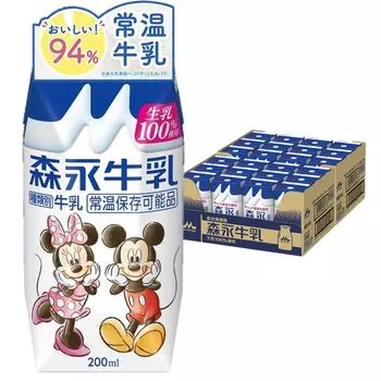Молоко Morinaga Молоко Morinaga 200 мл x 24 бутылки Бумажная упаковка Напиток Напиток Хранение при комнатной температуре [температура молока]