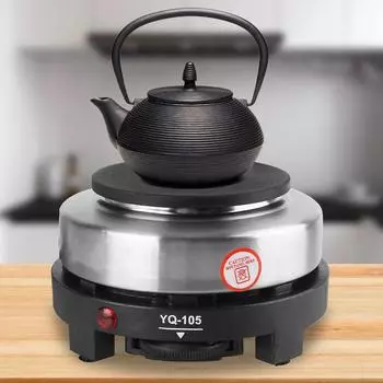 Молоко Вода Кофе Нагревательная Печь ЕС Вилка 500 Вт 220 В Многофункциональный Кухонный Прибор Универсальный Мини Электрический Нагреватель Плита Плита EU Plug