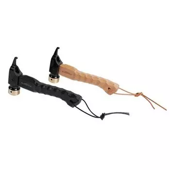 Молот для кемпинга, портативный съемник для колышек для палатки, молотка с крючком бежевый