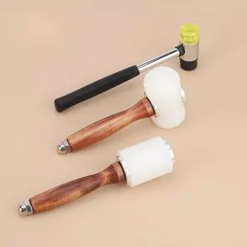 Молот для резьбы по коже, пробойник для коровьей кожи, инструменты для шитья своими руками, инструменты и принадлежности для изготовления седел из кожи, наборы инструментов и принадлежностей