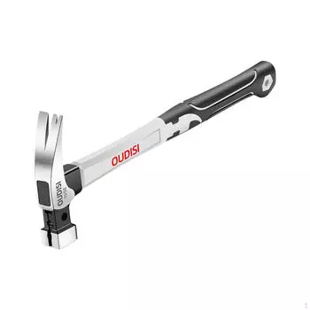 Молот с раздвоенным хвостом для кемпинга, легкий, нескользящий маленький из нержавеющей стали для использования в помещении и на открытом воздухе Square head