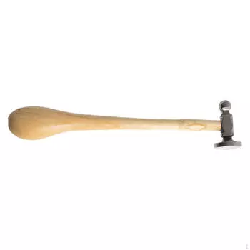 Молоток для изготовления ювелирных изделий, молоток с шариковой головкой из углеродистой стали, двусторонняя чеканка для