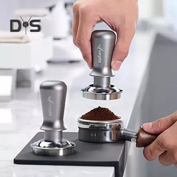 Молоток для кофейного порошка из нержавеющей стали, прочный, легко чистится, нежная текстура, регулируемый темпера для кофе 53mm