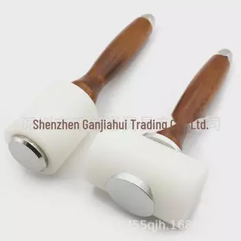 Молоток для кожевенного ремесла: Резьба своими руками, резка, нейлон, деревянная ручка, пробивной инструмент