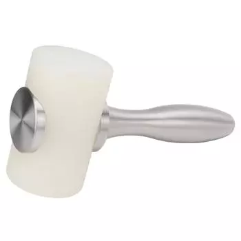 Молоток для резьбы по коже с Т-образной алюминиевой ручкой, сделай сам, резьба по коже, печать, молоток из кожи