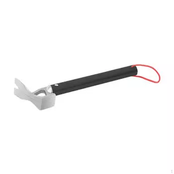 Молоток для установки колышков для палаток, вытаскиватель колышков для садоводства, активного отдыха, рыбалки чёрный
