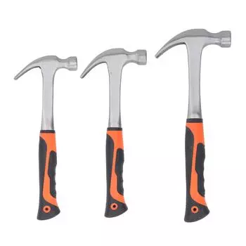 Молоток-гвоздодер Многофункциональный инструмент для удаления гвоздей из высокоуглеродистой стали для электрика плотника дома Const 0.25KG