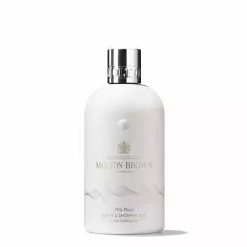 MOLTON BROWN Гель для душа с молочным мускусом 290 мл Molton Brown Пена для ванны для душа Цветочная ваниль Чистый подарок [Официальный] & белый