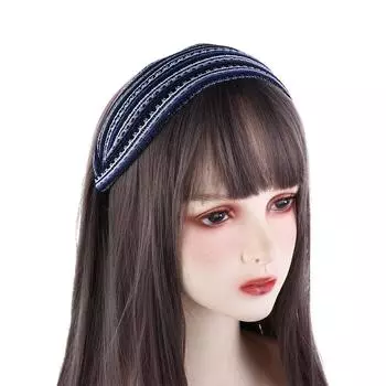 Mom Colorful Headdress Women Hair Band Hair Accessories Korean Style Hair Hoop Wide Edge Headband красный