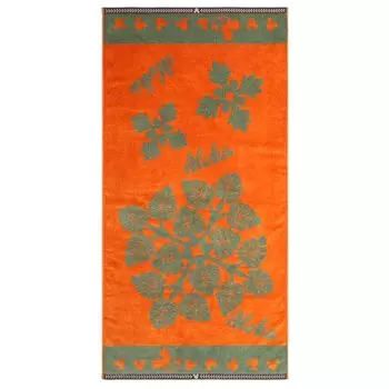 Mom Island 86103576 Полотенце для ванной женское Disney 86103576F Monstera Ширина 60 см x Высота 120 см [Cathy Style] Оранжевый: Прибл.