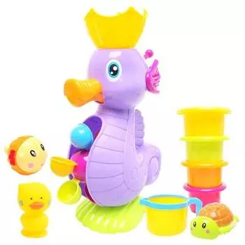 Подарочный набор для купания Mom s Eye Bath Play Seahorse, корейские игрушки для ванны