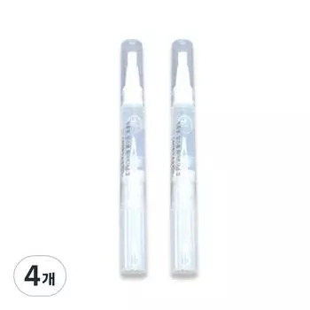 Mom s Poom White Smile Гель для отбеливания зубов, 2г, 4 шт.