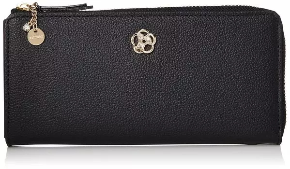 Moman L Zipper Long Wallet Black [Craysus] Women s 189281-10