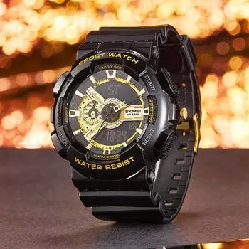 Moment Beauty 1688 Модные трендовые часы для студентов, водонепроницаемые электронные часы 50 м, многофункциональные спортивные часы для активного отдыха