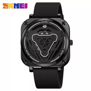 Moment Beauty Fashion Cool Square Watch Мужские силиконовые водонепроницаемые кварцевые часы для мужчин Повседневные деловые часы для мужчин