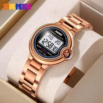 Moment Beauty Fashion High Classic женские часы с металлической текстурой водонепроницаемые электронные часы Commuter универсальные женские часы серебряный