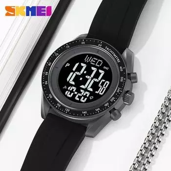 Moment Beauty мужские электронные часы студенческие спортивные часы 2045 многофункциональные водонепроницаемые часы для активного отдыха темно-синий